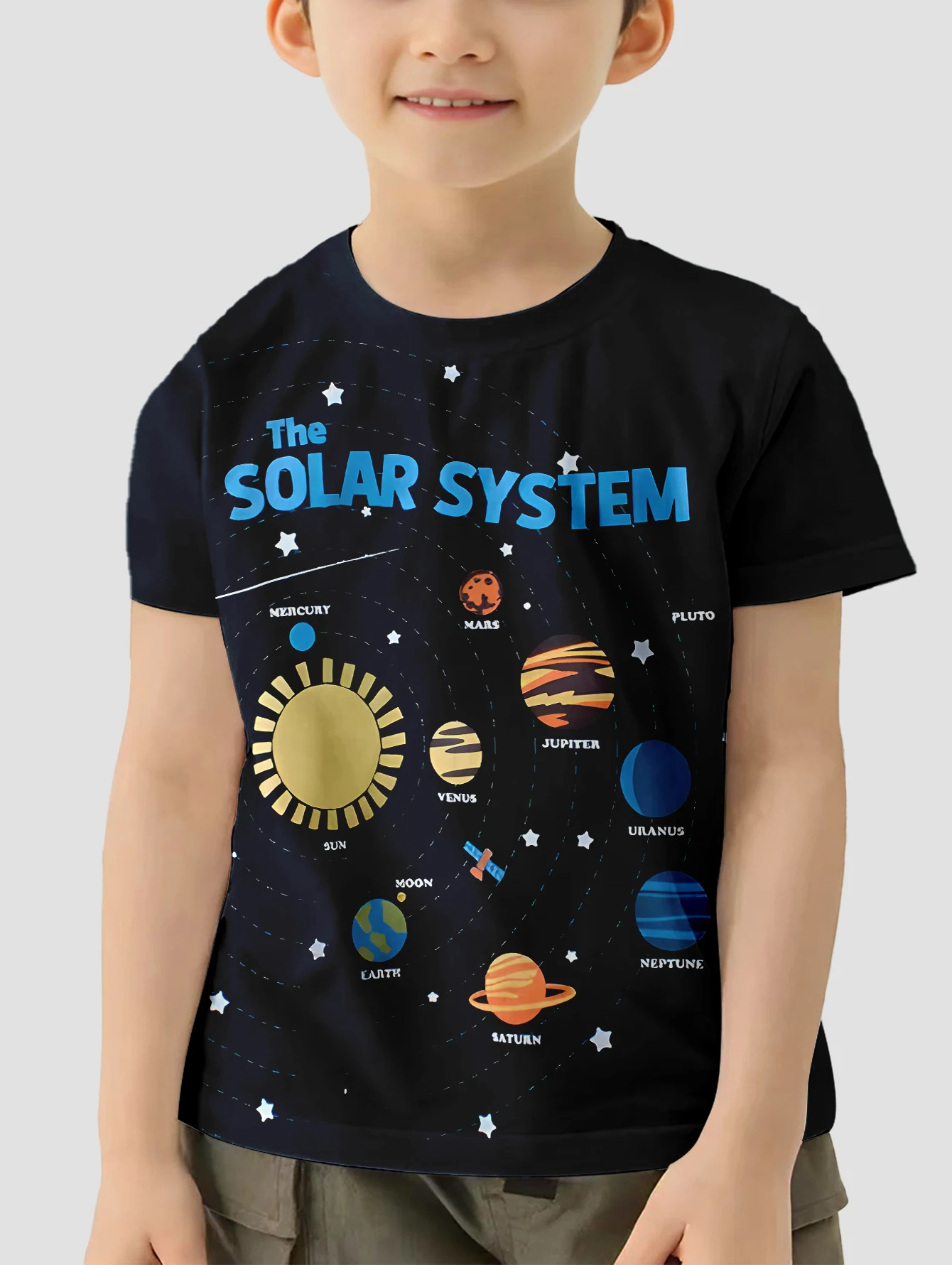 Planet Children's Boy's Clothing Short Sleeve Clothes for Boy Child T Shirt Kids T-shirts Tops Boys Wear 2024 Top T-shirt Tee
Planet Children's Boy's Clothing Short Sleeve Clothes for Boy Child T Shirt Kids T-shirts Tops Boys Wear 2024 Top T-shirt Tee