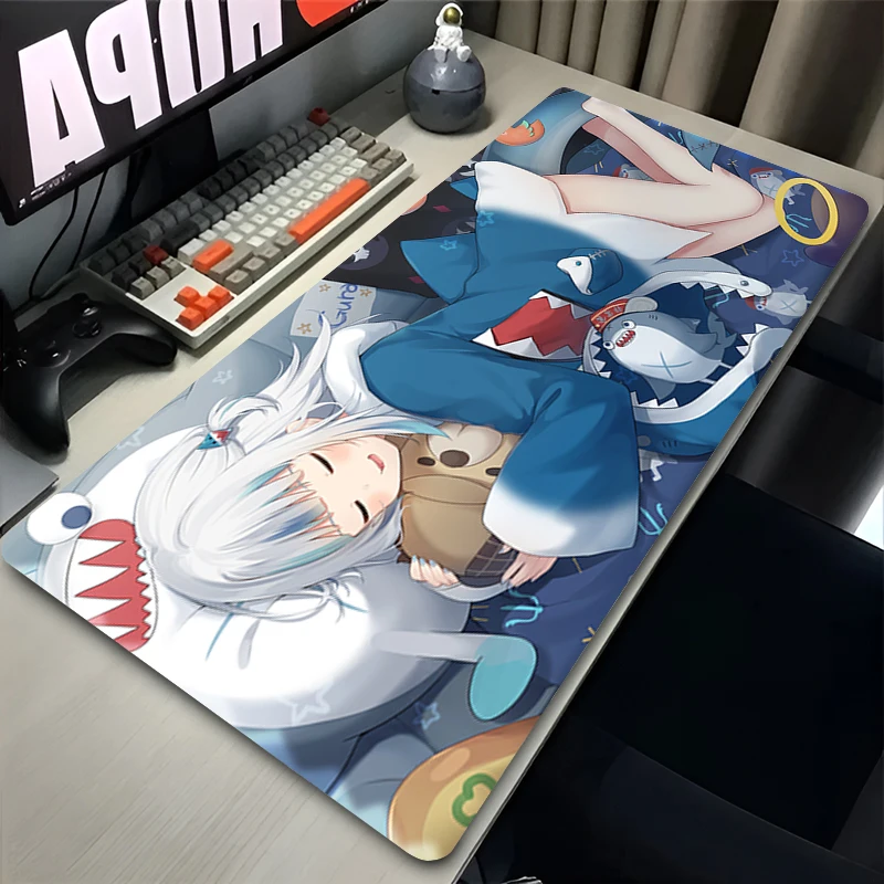 Hololive Gawr Gura Mouse pad Large rubber keyboard mouse carpet anti-slip gamer mouse pad laptop coaster PC carpet gift Mousepad
Hololive Gawr Gura Mouse pad Large rubber keyboard mouse carpet anti-slip gamer mouse pad laptop coaster PC carpet gift Mousepad