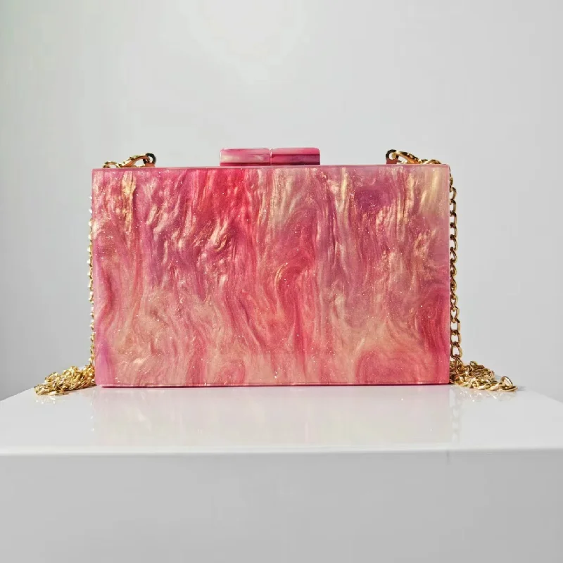 Chain Bag Starry Sky Evening Wedding Clutch Shoulder Crossbody Acrylic Banquet New Party Unusual Lady's Handbag Women Hand Bags
Chain Bag Starry Sky Evening Wedding Clutch Shoulder Crossbody Acrylic Banquet New Party Unusual Lady's Handbag Women Hand Bags