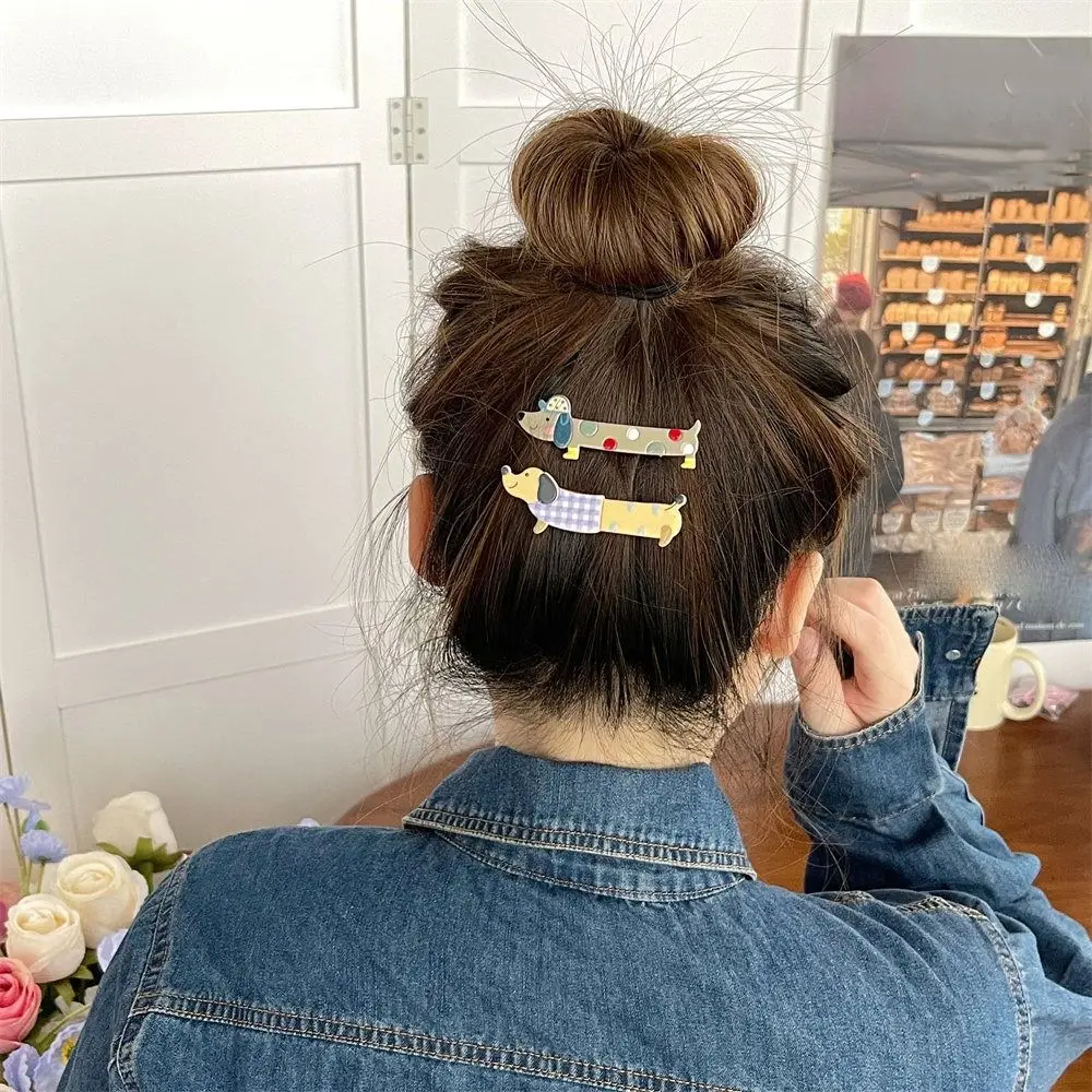 Elegant Plastic Dog Duckbill Clip Dots Flower Cartoon Hair Clip Bangs Side Clip Korean Style Animal Hairpin Female/Children
Elegant Plastic Dog Duckbill Clip Dots Flower Cartoon Hair Clip Bangs Side Clip Korean Style Animal Hairpin Female/Children