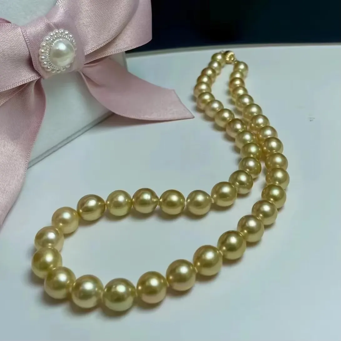 Elegant 9-10mm Natural Genuine Round Pearl Necklace for Women Jewelry Pearls Fine Wedding Party Girl Gifts
Elegant 9-10mm Natural Genuine Round Pearl Necklace for Women Jewelry Pearls Fine Wedding Party Girl Gifts