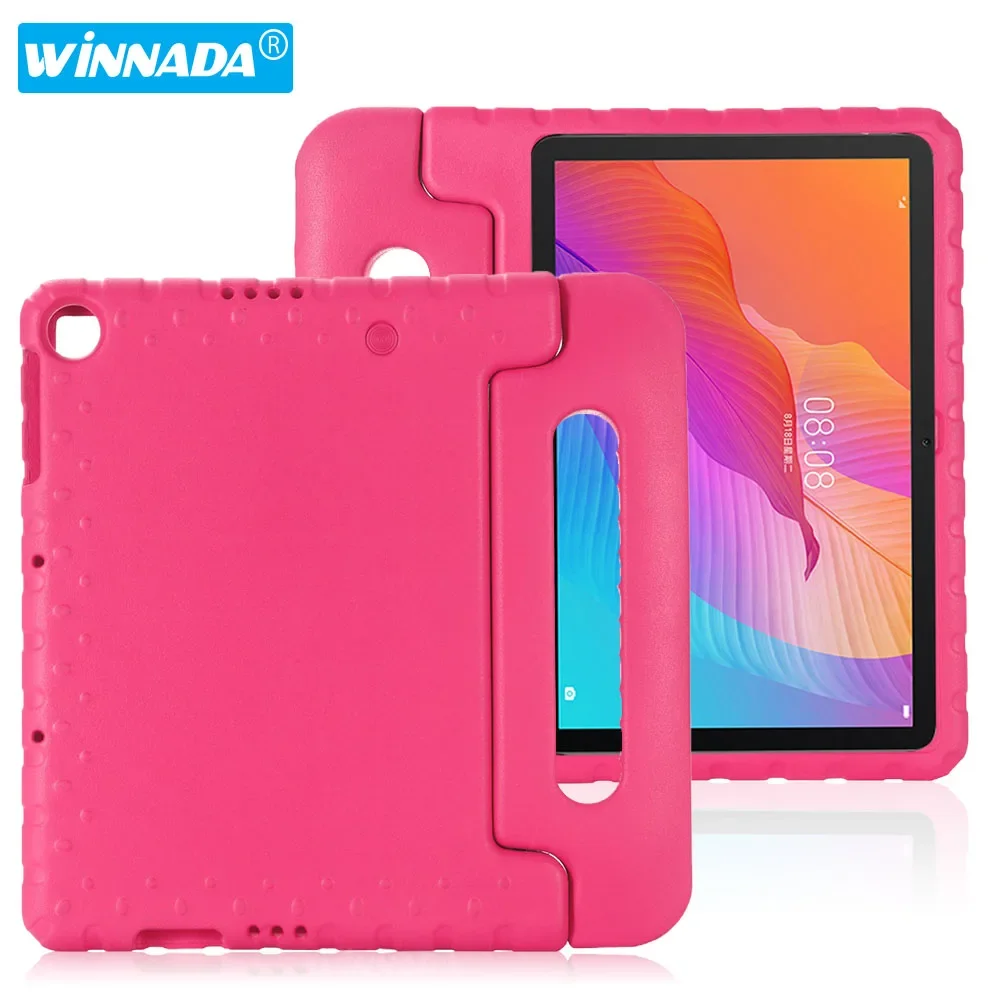 For Huawei MatePad T10 case Model number AGS3-L09 AGS3-W09 hand-held Non-toxic EVA full body tablet cover for Huawei T10S case
For Huawei MatePad T10 case Model number AGS3-L09 AGS3-W09 hand-held Non-toxic EVA full body tablet cover for Huawei T10S case