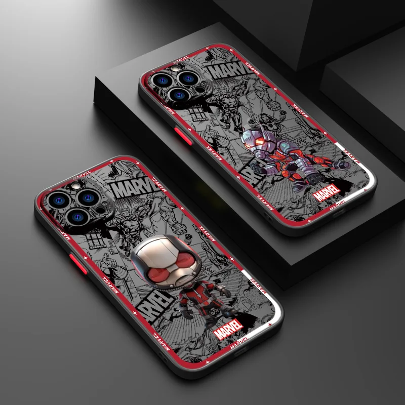 Marvel Ant Man Cool Phone Case For Redmi Note 13 12 11 10 12S 11T 11E 12Turbo Pro Max Plus Frosted Translucent Funda Shell Soft
Marvel Ant Man Cool Phone Case For Redmi Note 13 12 11 10 12S 11T 11E 12Turbo Pro Max Plus Frosted Translucent Funda Shell Soft