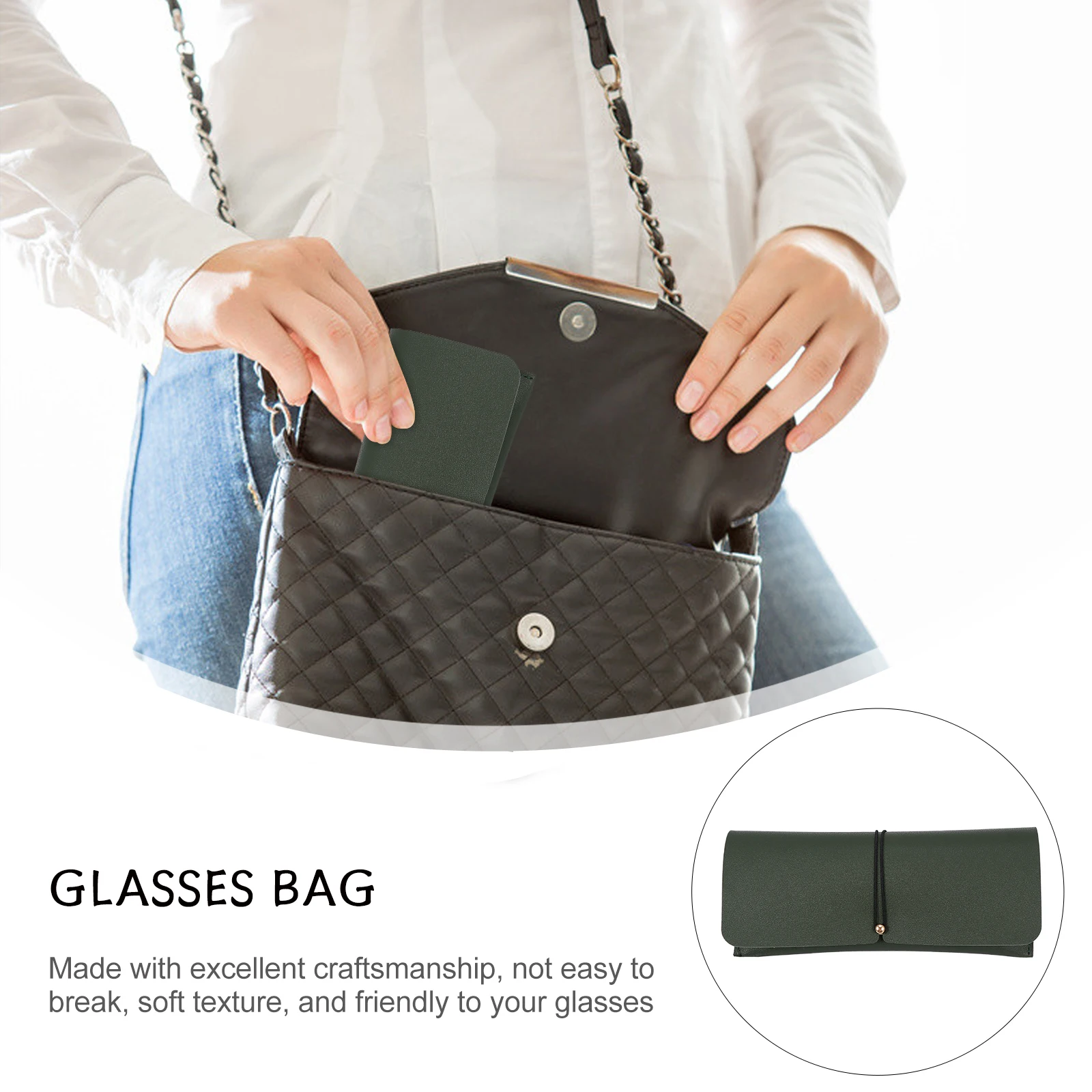 3pcs Stylish Glasses Storage Boxes Durable Pvc Sunglasses Cases Small Portable Eyewear Organizers Pouches For Men Women
3pcs Stylish Glasses Storage Boxes Durable Pvc Sunglasses Cases Small Portable Eyewear Organizers Pouches For Men Women