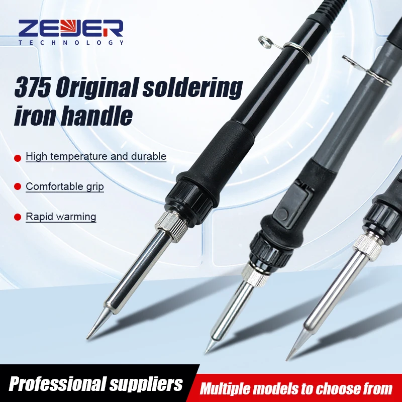 375 Original Soldering Iron Handle High Temperature And Durable Professional Soldering Machine Hot Pencil Welding Repair Tool
375 Original Soldering Iron Handle High Temperature And Durable Professional Soldering Machine Hot Pencil Welding Repair Tool