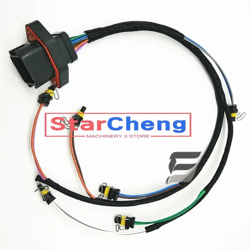 for Excavator Machinery Spare Parts 215-3249 C9 Engine Fuel Injector Wiring Harness 4190841 Higher Quality Accessories New
for Excavator Machinery Spare Parts 215-3249 C9 Engine Fuel Injector Wiring Harness 4190841 Higher Quality Accessories New
