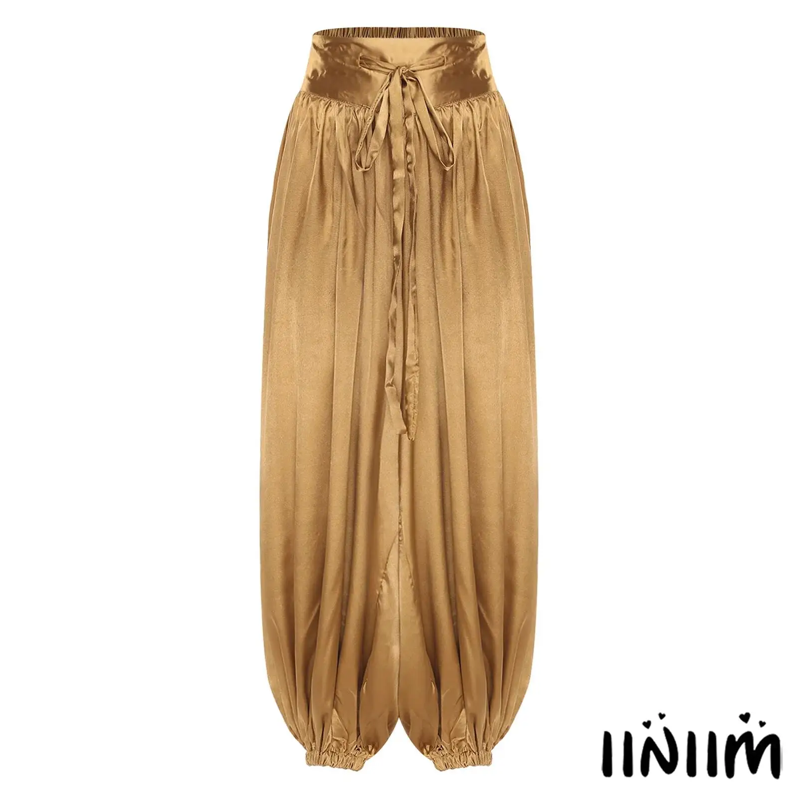 Женские арабские брюки для танца живота, атласные шаровары с завязками на талии, свободные брюки-фонарики для индийского народного экзотического танца
Женские арабские брюки для танца живота, атласные шаровары с завязками на талии, свободные брюки-фонарики для индийского народного экзотического танца