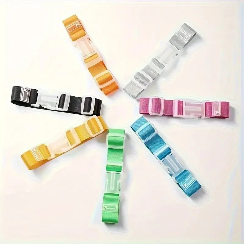This luggage straps set offers 2 color luggage connector straps, allowing users to choose different suitcase straps according to their personal preferences or suitcase colors, and also to distinguish different suitcases to avoid confusion.
This luggage straps set offers 2 color luggage connector straps, allowing users to choose different suitcase straps according to their personal preferences or suitcase colors, and also to distinguish different suitcases to avoid confusion.