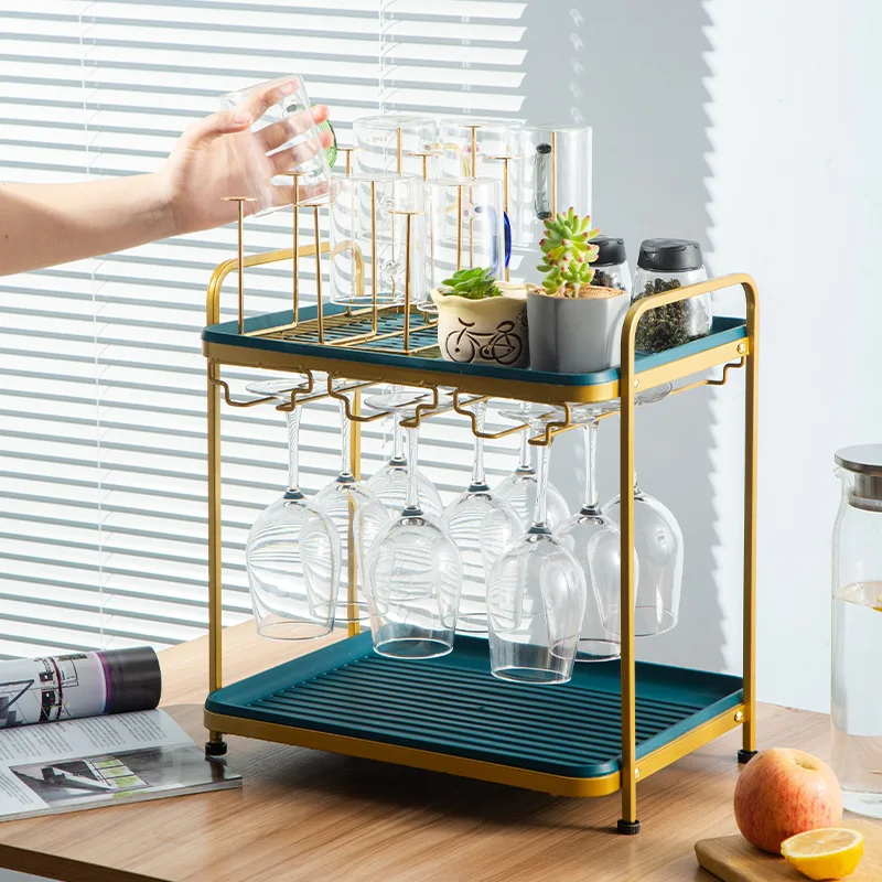 Teacup shelf, tea set storage rack, cup storage, cup shelf for water, creative double-layer shelf for cups
Teacup shelf, tea set storage rack, cup storage, cup shelf for water, creative double-layer shelf for cups