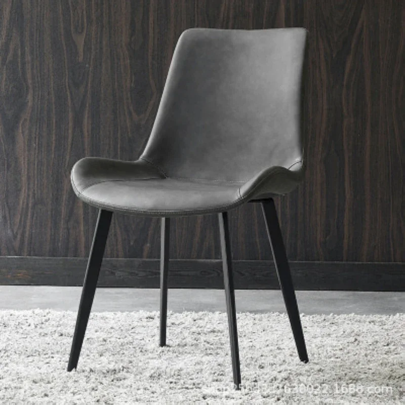 Dining chairs, household internet celebrities, light luxury leather chairs, creative modern and simple Nordic restaurants, Insta
Dining chairs, household internet celebrities, light luxury leather chairs, creative modern and simple Nordic restaurants, Insta