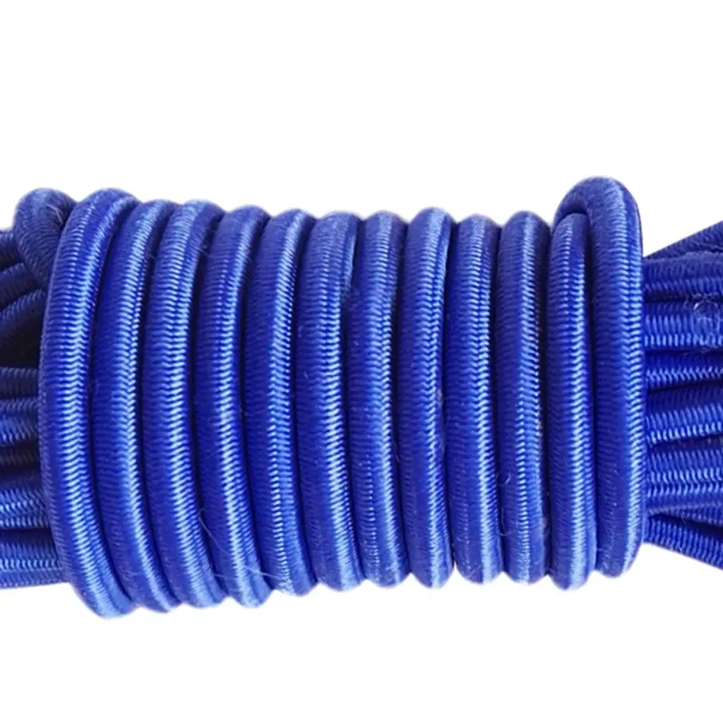 Lightweight Blue Bungee Rope 5mm Shock Cord Segmented Rope for Kayak Boat Trailer Roof Rack Camping
Lightweight Blue Bungee Rope 5mm Shock Cord Segmented Rope for Kayak Boat Trailer Roof Rack Camping