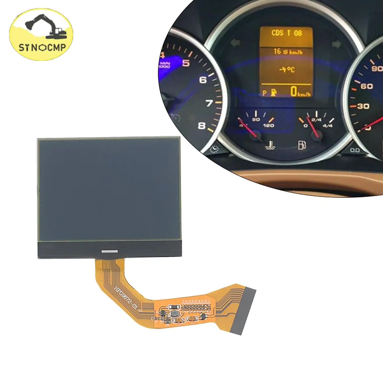 1PC Dashboard Monochrome LCD Screen for VW Touareg V6 Porsche Cayenne Cayenne S Pixel Repair 7L6920 970D 7L6920970R/L Parts
1PC Dashboard Monochrome LCD Screen for VW Touareg V6 Porsche Cayenne Cayenne S Pixel Repair 7L6920 970D 7L6920970R/L Parts