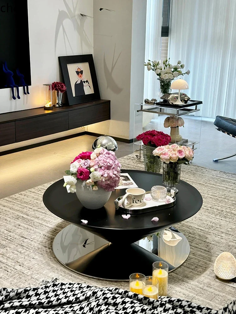 W5.19 minimalist round flying saucer coffee table modern simple living room home small apartment light luxury high sense
W5.19 minimalist round flying saucer coffee table modern simple living room home small apartment light luxury high sense