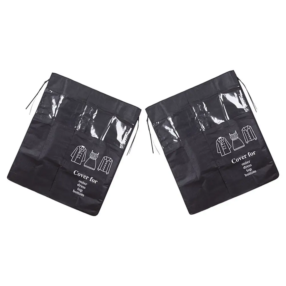 2Pcs Clothes Rack Cover Set Wear Resistant Garment Protector Fashionable Home Decor for Multiple Racks Garment Rack Cover
2Pcs Clothes Rack Cover Set Wear Resistant Garment Protector Fashionable Home Decor for Multiple Racks Garment Rack Cover