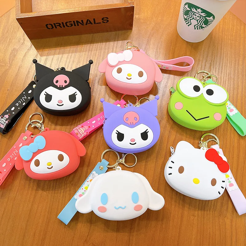 Sanrio Hello Kitty Coin Purse Cute Cartoon Kuromi Children Coin Storage Bag Fashion Backpack Pendant Decoration Holiday Gifts
Sanrio Hello Kitty Coin Purse Cute Cartoon Kuromi Children Coin Storage Bag Fashion Backpack Pendant Decoration Holiday Gifts
