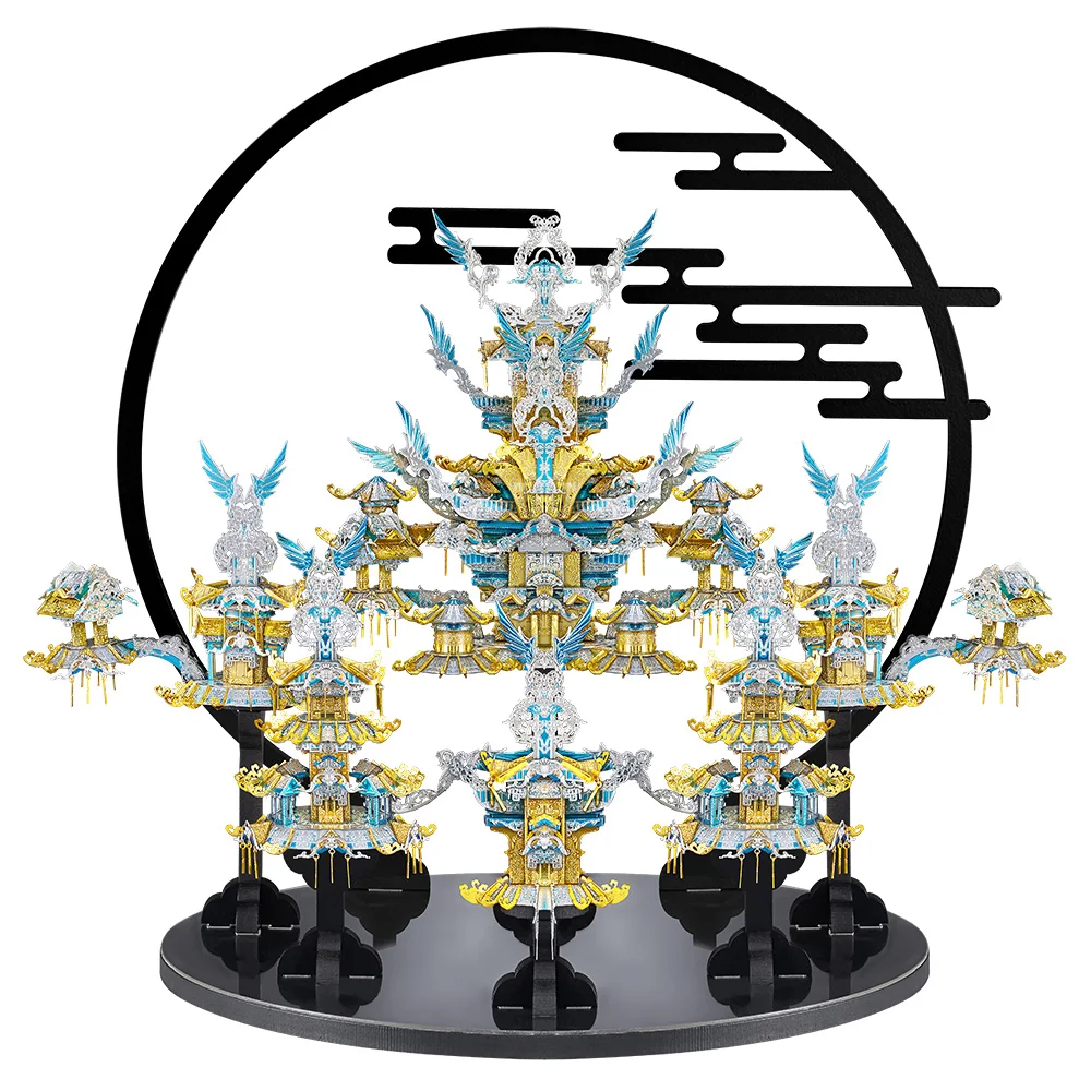 Piececool Model Building Kits Jade Pool Pavilion 3D Metal Puzzle Brain Teaser DIY Set Jigsaw Toys for Home Decoration
Piececool Model Building Kits Jade Pool Pavilion 3D Metal Puzzle Brain Teaser DIY Set Jigsaw Toys for Home Decoration