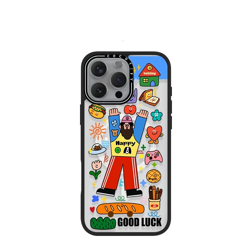 Applicable iPhone16Pro anti-drop mobile phone case 16promax magnetic suction cartoon character graffiti protective case
Applicable iPhone16Pro anti-drop mobile phone case 16promax magnetic suction cartoon character graffiti protective case