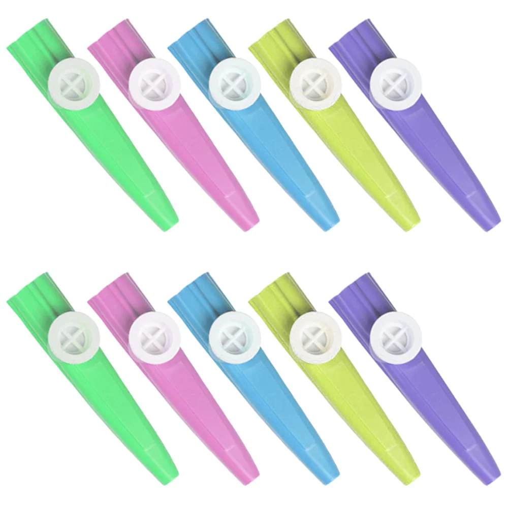 10 Pcs Music Plastic Kazoo Toddler Musical Instruments Professional Guitar Partner
10 Pcs Music Plastic Kazoo Toddler Musical Instruments Professional Guitar Partner