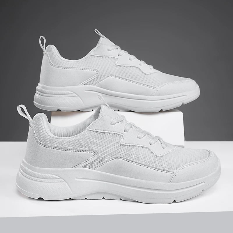 YRZL Men's White Shoes Lightweight Breathable Mesh Sports Men High Quality Shoes Non Slip Wear Resistant Fashion Sneakers Man
YRZL Men's White Shoes Lightweight Breathable Mesh Sports Men High Quality Shoes Non Slip Wear Resistant Fashion Sneakers Man