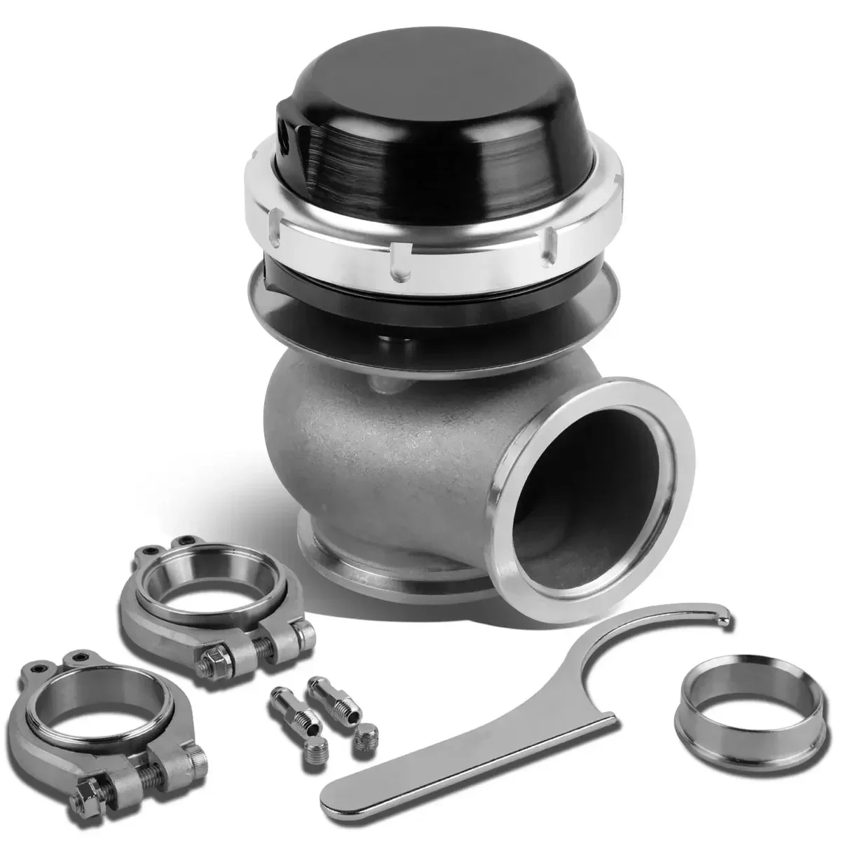 Universal 45mm External Wastegate V-Band Flanged Turbo Waste Gate For Supercharge Turbo Manifold With Logo 45mm Wastegate
Universal 45mm External Wastegate V-Band Flanged Turbo Waste Gate For Supercharge Turbo Manifold With Logo 45mm Wastegate