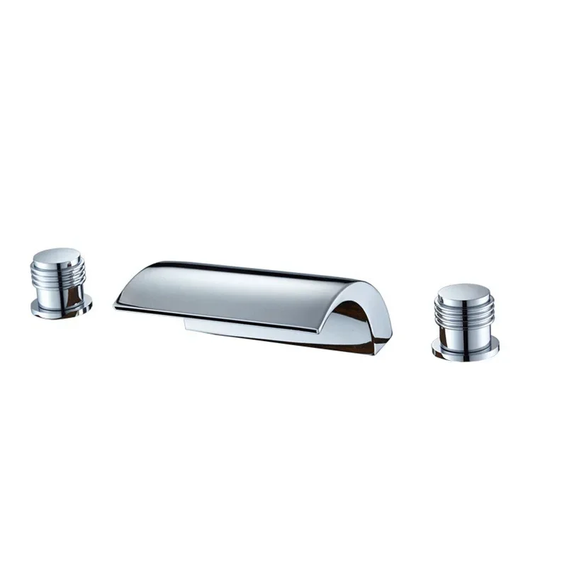 All copper bathroom bathroom cabinet washbasin three-hole waterfall faucet washbasin double handle faucet three-piece set
All copper bathroom bathroom cabinet washbasin three-hole waterfall faucet washbasin double handle faucet three-piece set