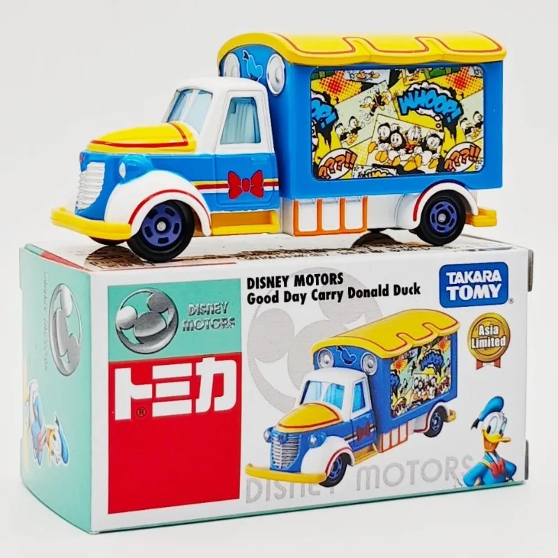 TAKARA TOMY Disney Donald Duck Mini Truck Alloy Car Toy Model Collection Car collection ornaments, boys' gifts
TAKARA TOMY Disney Donald Duck Mini Truck Alloy Car Toy Model Collection Car collection ornaments, boys' gifts