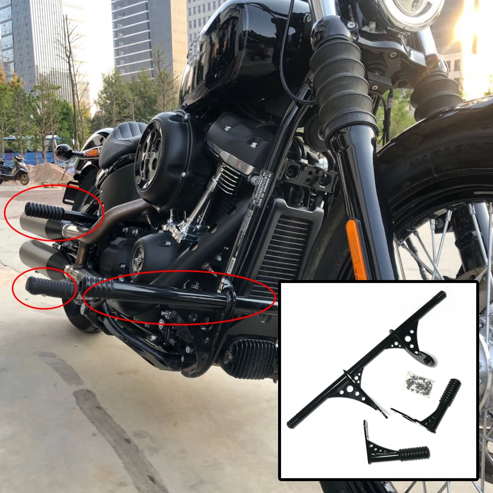 Motorcycle Front Highway Foot Peg Engine Guard Crash Bar for Harley Soft tail street bob low rider/low rider S
Motorcycle Front Highway Foot Peg Engine Guard Crash Bar for Harley Soft tail street bob low rider/low rider S