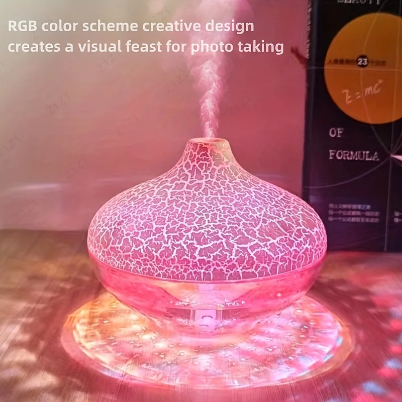 RGB Colorful Light Color Crystal Crack Ball Nano Fine Fog Humidifier USB Household Mute Spray Color Atmosphere Light Humidifier
RGB Colorful Light Color Crystal Crack Ball Nano Fine Fog Humidifier USB Household Mute Spray Color Atmosphere Light Humidifier