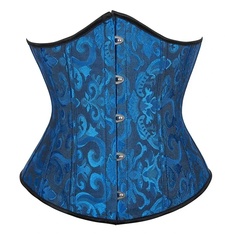 Women Gothic Satin Underbust Corset Bustier Waist Cincher Slimming Body Shaper Corselete Lingerie Plus Size Party Clubwear
Women Gothic Satin Underbust Corset Bustier Waist Cincher Slimming Body Shaper Corselete Lingerie Plus Size Party Clubwear