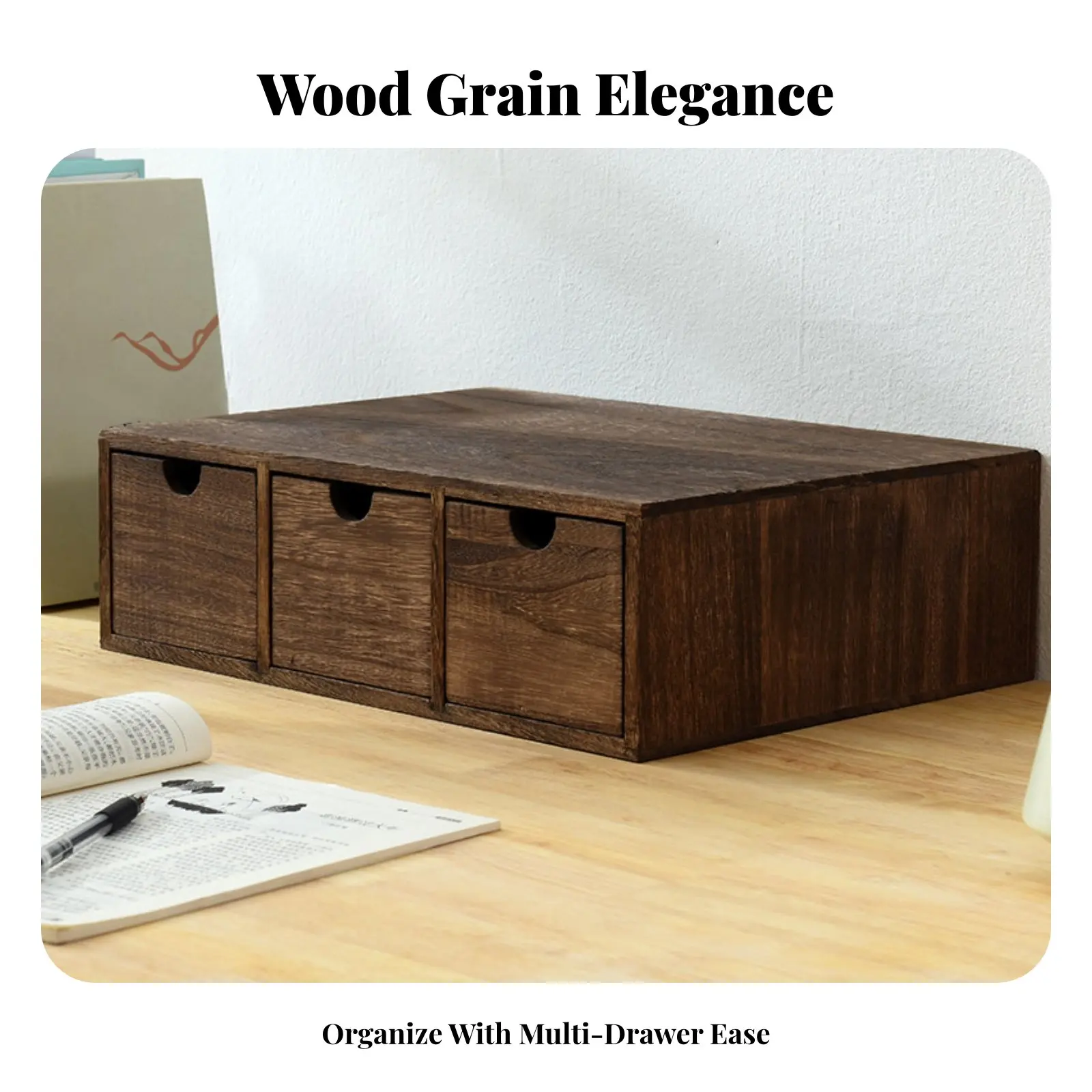Desktop Storage Shelf with Drawers Multi-Functional Computer Stand with Drawer Multiple Compartments Space-Saving for Study Room
Desktop Storage Shelf with Drawers Multi-Functional Computer Stand with Drawer Multiple Compartments Space-Saving for Study Room