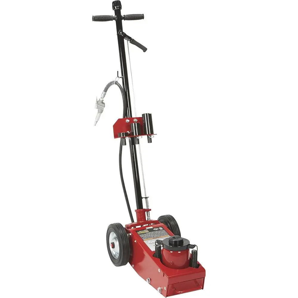 22-Ton Rapid-Lift Air/Hydraulic Garage Floor Jack
22-Ton Rapid-Lift Air/Hydraulic Garage Floor Jack