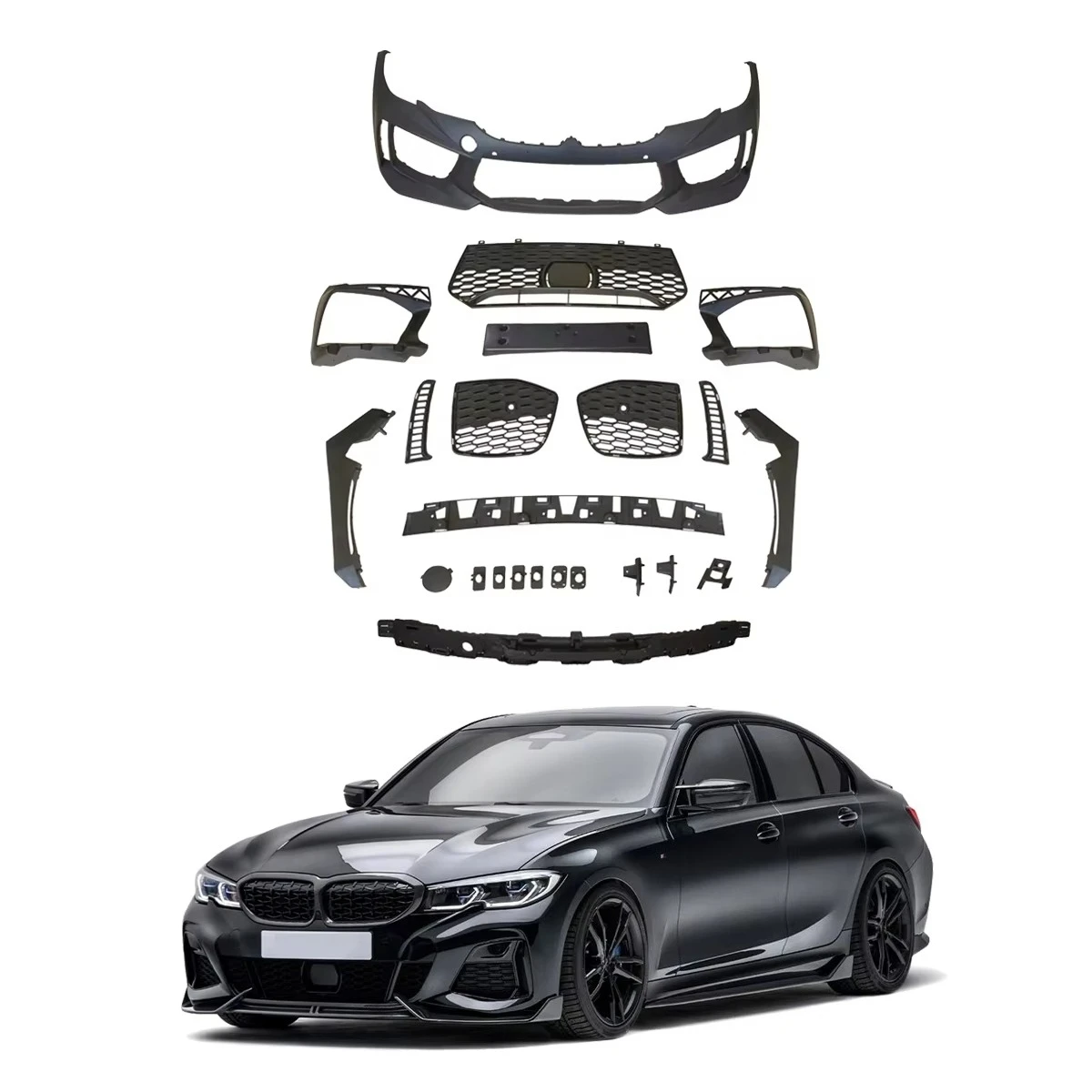 STLF Manufacture Price Auto Facelift Refit Carbon Fiber G20 Accessories Front Bumper Body Kit for BMWs 3 Series G20 Upgrade M8
STLF Manufacture Price Auto Facelift Refit Carbon Fiber G20 Accessories Front Bumper Body Kit for BMWs 3 Series G20 Upgrade M8