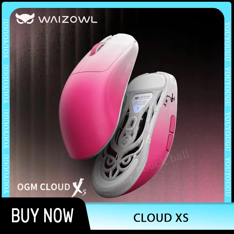 Беспроводная мышь Waizowl Cloud XS, 3 режима, мышь Paw3950, скорость запутывания 8K, легкая игровая мышь 45 г, аксессуары для ПК на заказ
Беспроводная мышь Waizowl Cloud XS, 3 режима, мышь Paw3950, скорость запутывания 8K, легкая игровая мышь 45 г, аксессуары для ПК на заказ