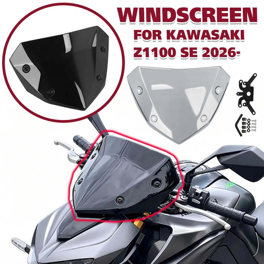 For KAWASAKI Z1100 SE Z 1100 2026- Motorcycle Front Windscreen Spoiler Windshield Fairing Viser Visor Wind Screen Deflector
For KAWASAKI Z1100 SE Z 1100 2026- Motorcycle Front Windscreen Spoiler Windshield Fairing Viser Visor Wind Screen Deflector