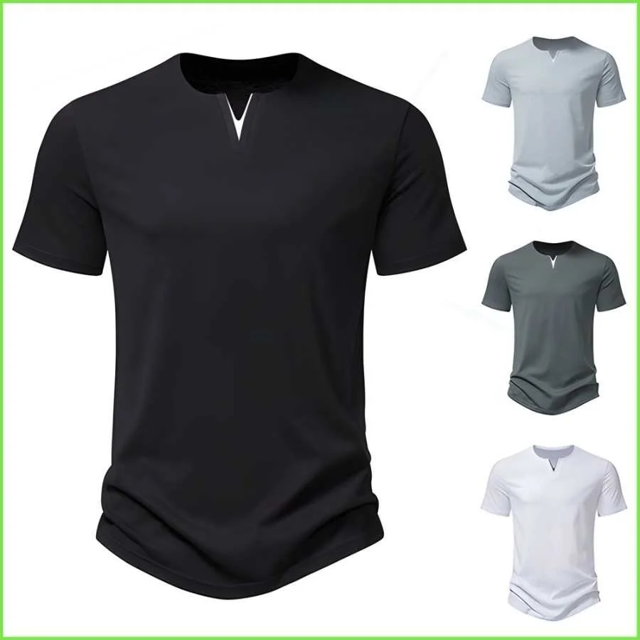 Men's White Cotton T-irt Lightweight Summer Casual Basic 25 Ice Sensation ort Sve Stand Fit Spor ex Sle
Men's White Cotton T-irt Lightweight Summer Casual Basic 25 Ice Sensation ort Sve Stand Fit Spor ex Sle