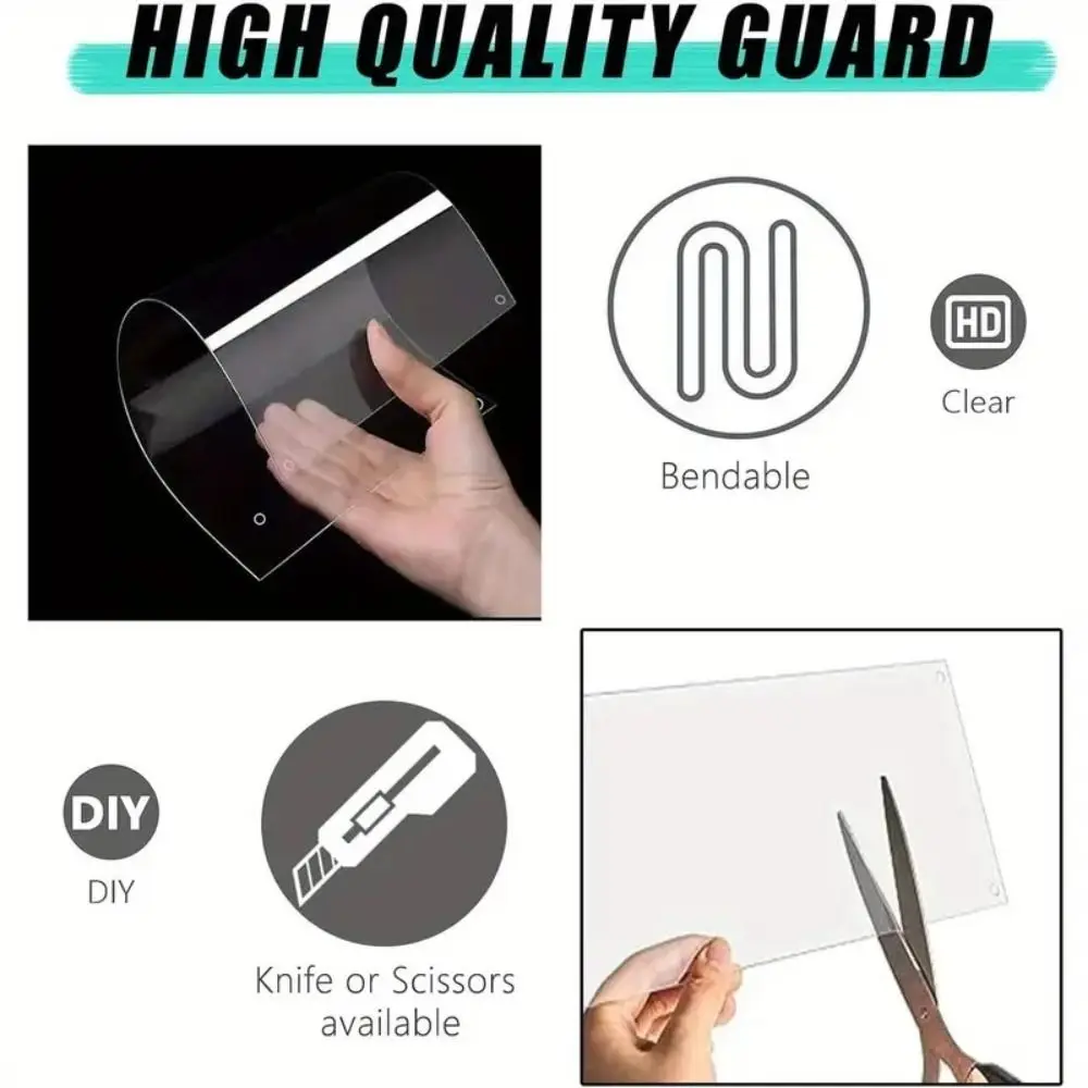 6/12Pcs Clear Edge Pet Cage Liner with Zip Ties Cutable Cage Protection Easy to Clean Prevent Scatter Side Lining Shield Covers
6/12Pcs Clear Edge Pet Cage Liner with Zip Ties Cutable Cage Protection Easy to Clean Prevent Scatter Side Lining Shield Covers
