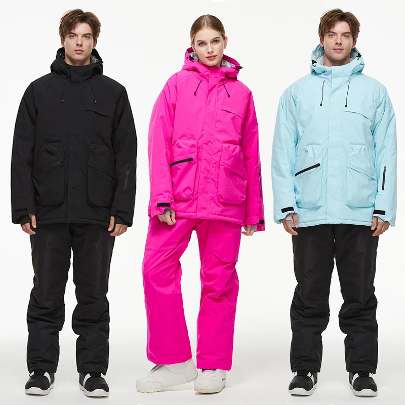 Unisex Winter Ski Suit Warm Windproof Waterproof Outdoor Snow Jacket Pants Plus Size Ski Equipment Snowboard Overalls For Girls
Unisex Winter Ski Suit Warm Windproof Waterproof Outdoor Snow Jacket Pants Plus Size Ski Equipment Snowboard Overalls For Girls