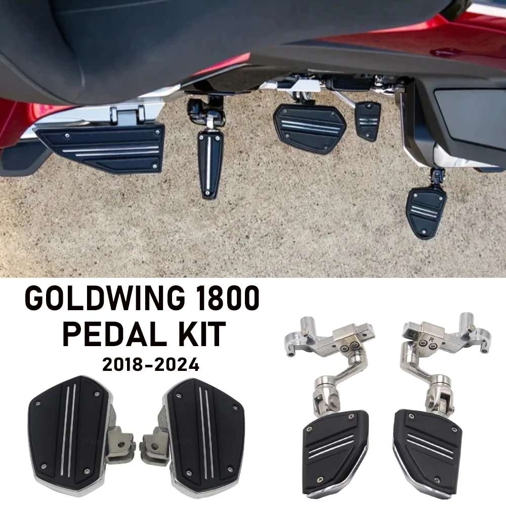 2018+Goldwing 1800 Footrests Kit 3-Way Adjustable Highway Peg Mounts For Honda Gold Wing GL1800 Tour DCT Airbag F6B Cruise pedal
2018+Goldwing 1800 Footrests Kit 3-Way Adjustable Highway Peg Mounts For Honda Gold Wing GL1800 Tour DCT Airbag F6B Cruise pedal