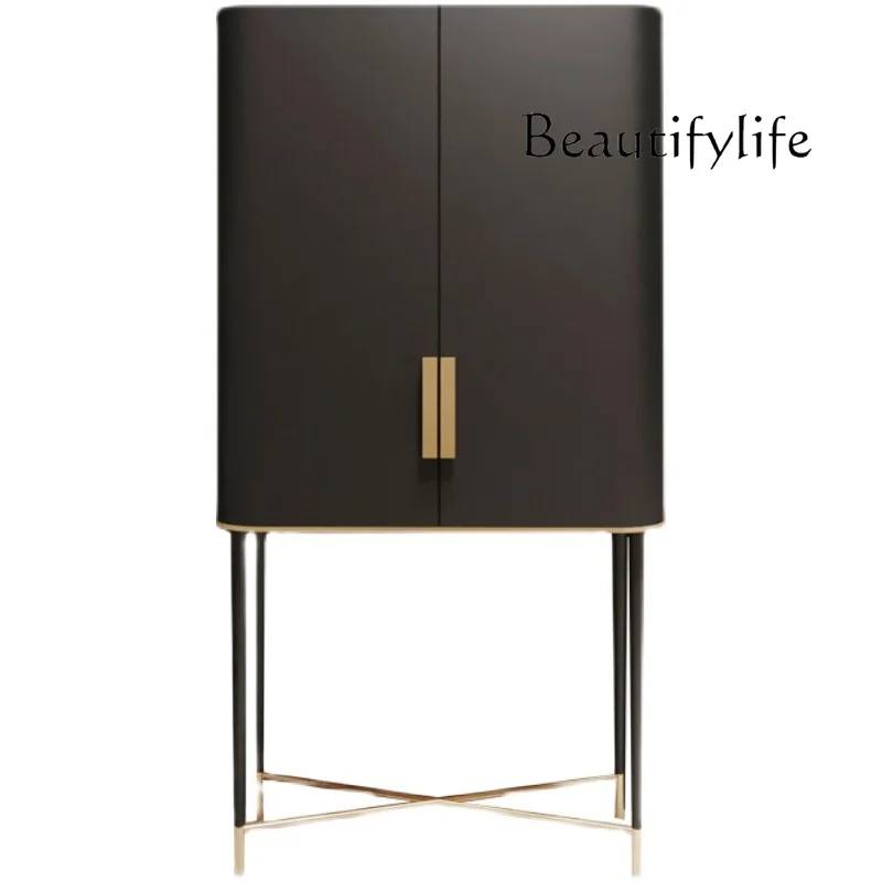 Light luxury wine cabinet against the wall Modern living room Home foyer Floor-to-ceiling minimalist dining side cabinet
Light luxury wine cabinet against the wall Modern living room Home foyer Floor-to-ceiling minimalist dining side cabinet