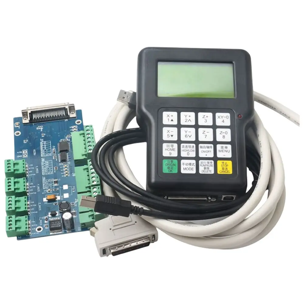 3 Axis CNC DSP Controller Wiring Board Kit for Router Upgrade 0501 Controller
3 Axis CNC DSP Controller Wiring Board Kit for Router Upgrade 0501 Controller