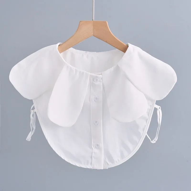 White Solid Color Fake Collar for Women's Shirt Detachable Collars Removable Solid Color Lapel Neckwear False Collar
White Solid Color Fake Collar for Women's Shirt Detachable Collars Removable Solid Color Lapel Neckwear False Collar