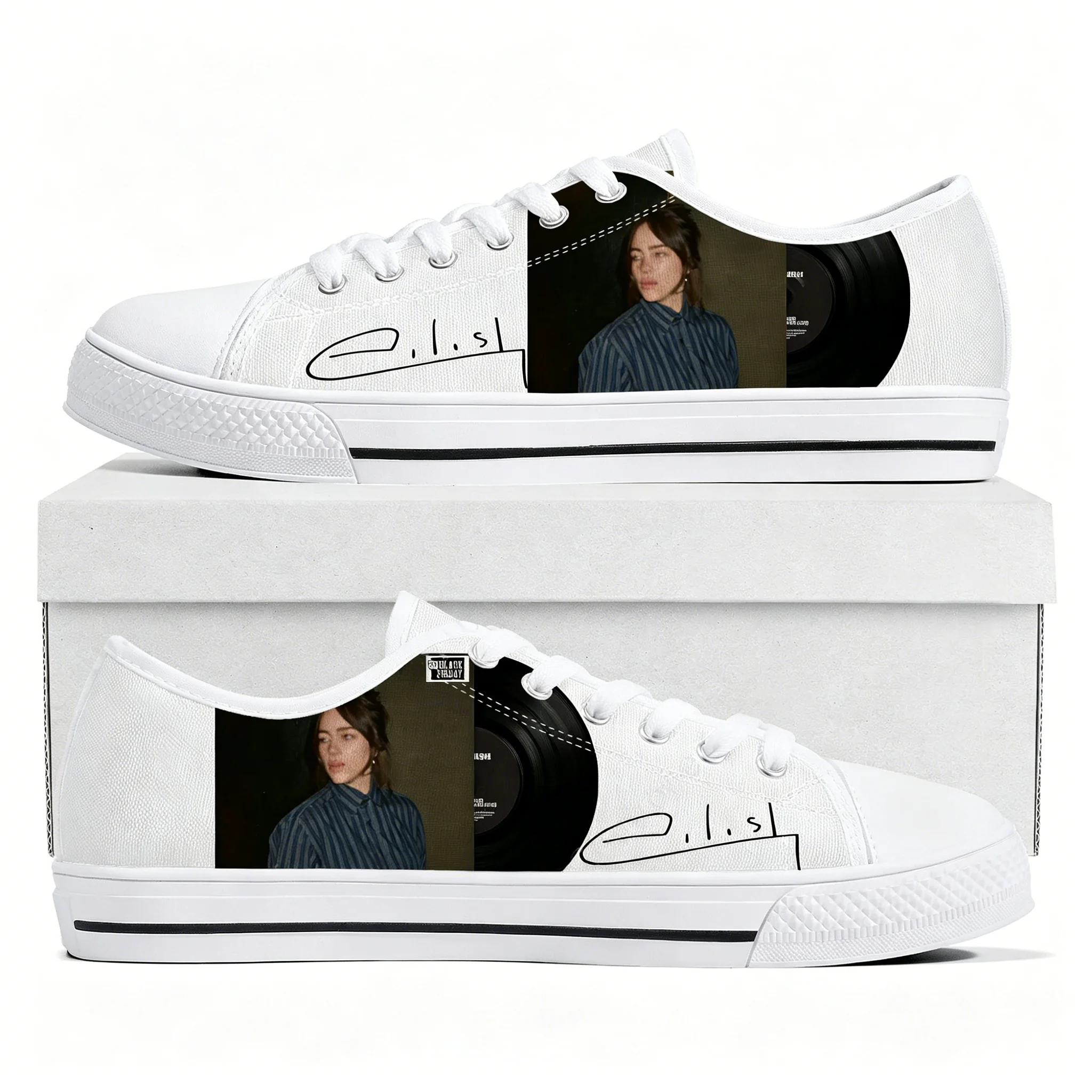 Billie Eilish Low Top Sneakers Mens Womens Teenager High Quality Canvas Sneaker 3D Print Casual Couple Shoes Personalized Shoe
Billie Eilish Low Top Sneakers Mens Womens Teenager High Quality Canvas Sneaker 3D Print Casual Couple Shoes Personalized Shoe