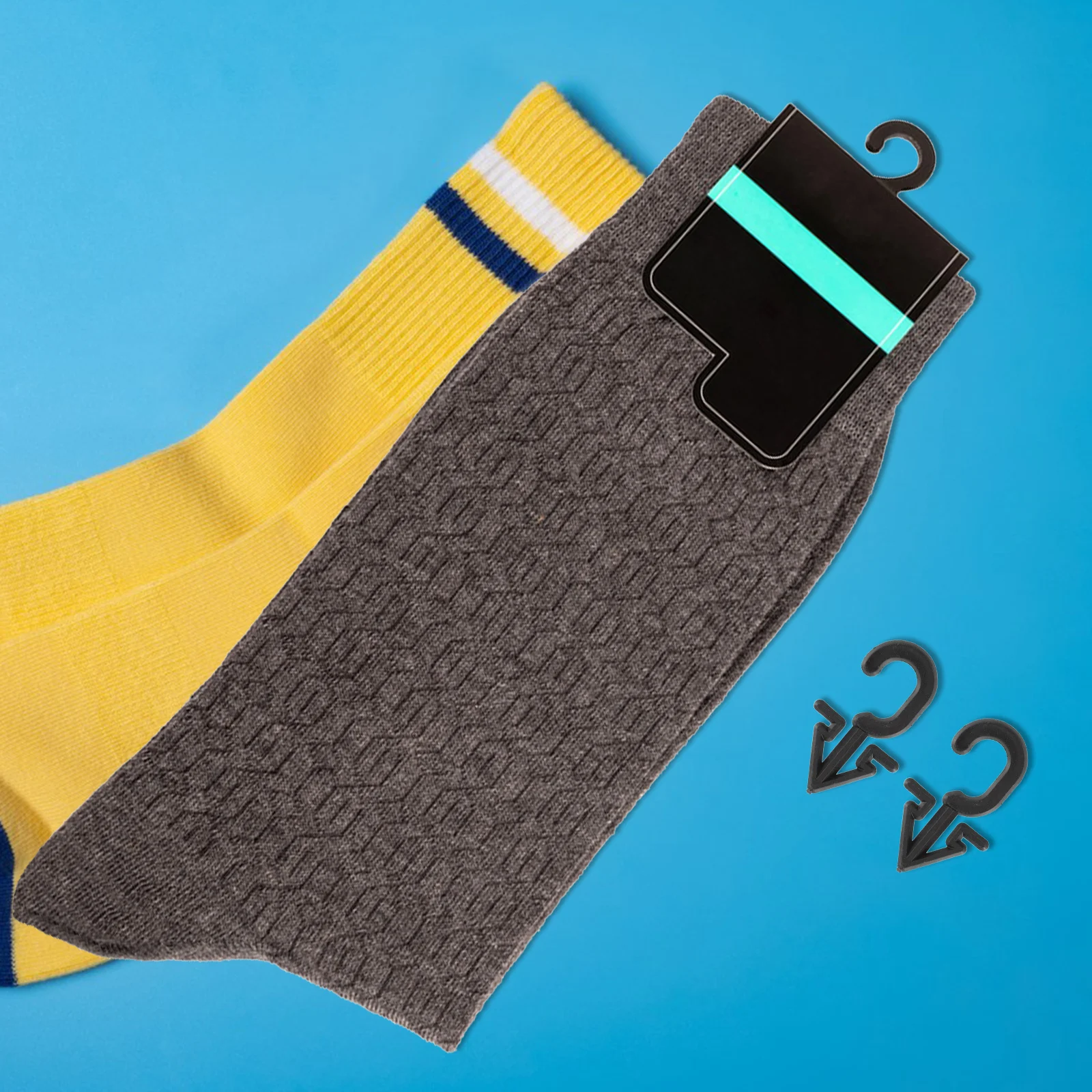 200Pcs Retail Store Hooks Plastic Hanging Accessories Sock Hat Gloves Underwear Multipurpose Display Merchandising
200Pcs Retail Store Hooks Plastic Hanging Accessories Sock Hat Gloves Underwear Multipurpose Display Merchandising