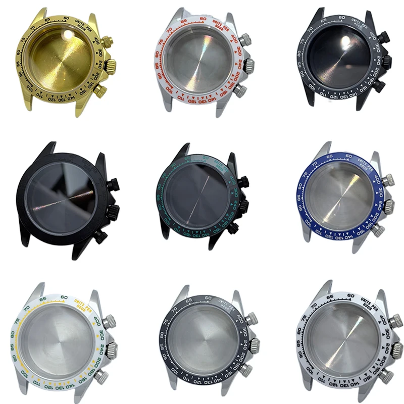 NOOKIDA 39mm VK63 Silver/Black/Gold Watch Case Sapphire Glass Ceramic/Steel Bezel Fit VK63 Quartz Movement Watch Accessories
NOOKIDA 39mm VK63 Silver/Black/Gold Watch Case Sapphire Glass Ceramic/Steel Bezel Fit VK63 Quartz Movement Watch Accessories