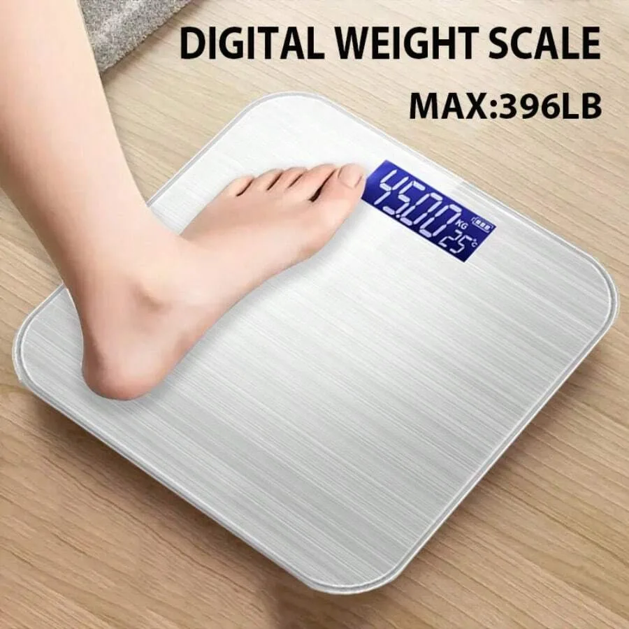 High-Precision Digital Scale, Electronic Weight Scale, Max 396 Pounds, Bathroom Scale With LCD High-Definition Display Screen,
High-Precision Digital Scale, Electronic Weight Scale, Max 396 Pounds, Bathroom Scale With LCD High-Definition Display Screen,