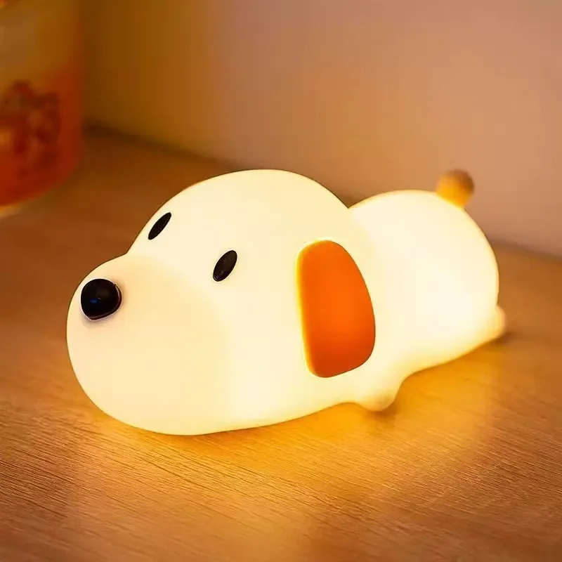 Dog Night Lamp Decor Animal Lamp Sensor Children Kid Bedside Bedroom Decor Birthday Gifts Silicone LED Papa Puppy Night Light
Dog Night Lamp Decor Animal Lamp Sensor Children Kid Bedside Bedroom Decor Birthday Gifts Silicone LED Papa Puppy Night Light
