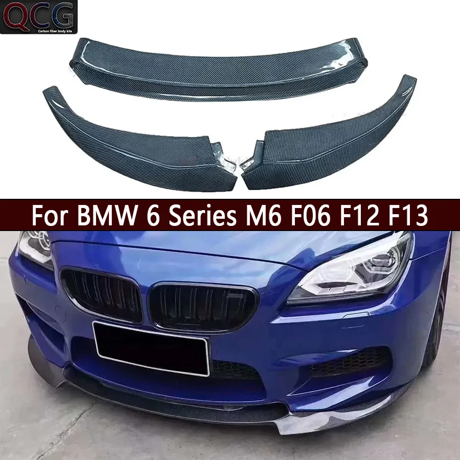 For BMW 6 Series M6 F06 F12 F13 Carbon Fiber Front lip Car Front Bumper Diverter Spoiler Diffuser chin Car Accessories Body Kits
For BMW 6 Series M6 F06 F12 F13 Carbon Fiber Front lip Car Front Bumper Diverter Spoiler Diffuser chin Car Accessories Body Kits
