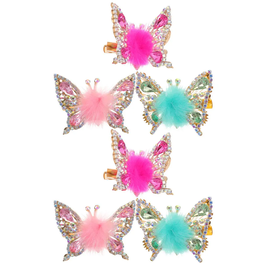 6Pcs Butterfly Hair Clips for Girls Small Moving Wings Metal Hairpins Hair Accessories for Cosplay Birthday Baby Shower Straight
6Pcs Butterfly Hair Clips for Girls Small Moving Wings Metal Hairpins Hair Accessories for Cosplay Birthday Baby Shower Straight