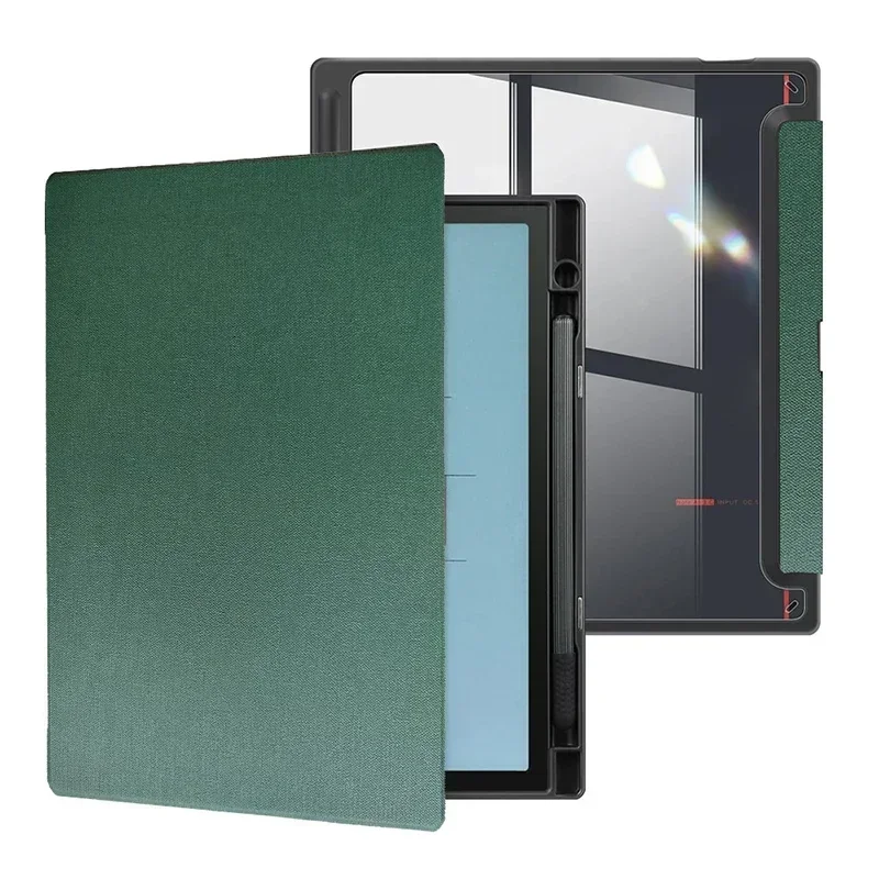 Защитный складной чехол для BOOX Onyx Note Air4C с отделением для карандашей — магнитный корпус
Защитный складной чехол для BOOX Onyx Note Air4C с отделением для карандашей — магнитный корпус
