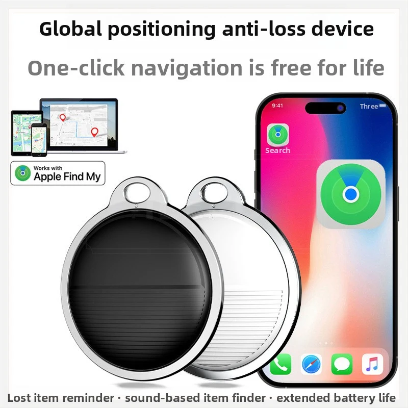MFI Certified Smart Tag Tracker Works with Apple Find My Global GPS Positioning Anti-lost Key Finder Wallet Bag Tag for iOS
MFI Certified Smart Tag Tracker Works with Apple Find My Global GPS Positioning Anti-lost Key Finder Wallet Bag Tag for iOS